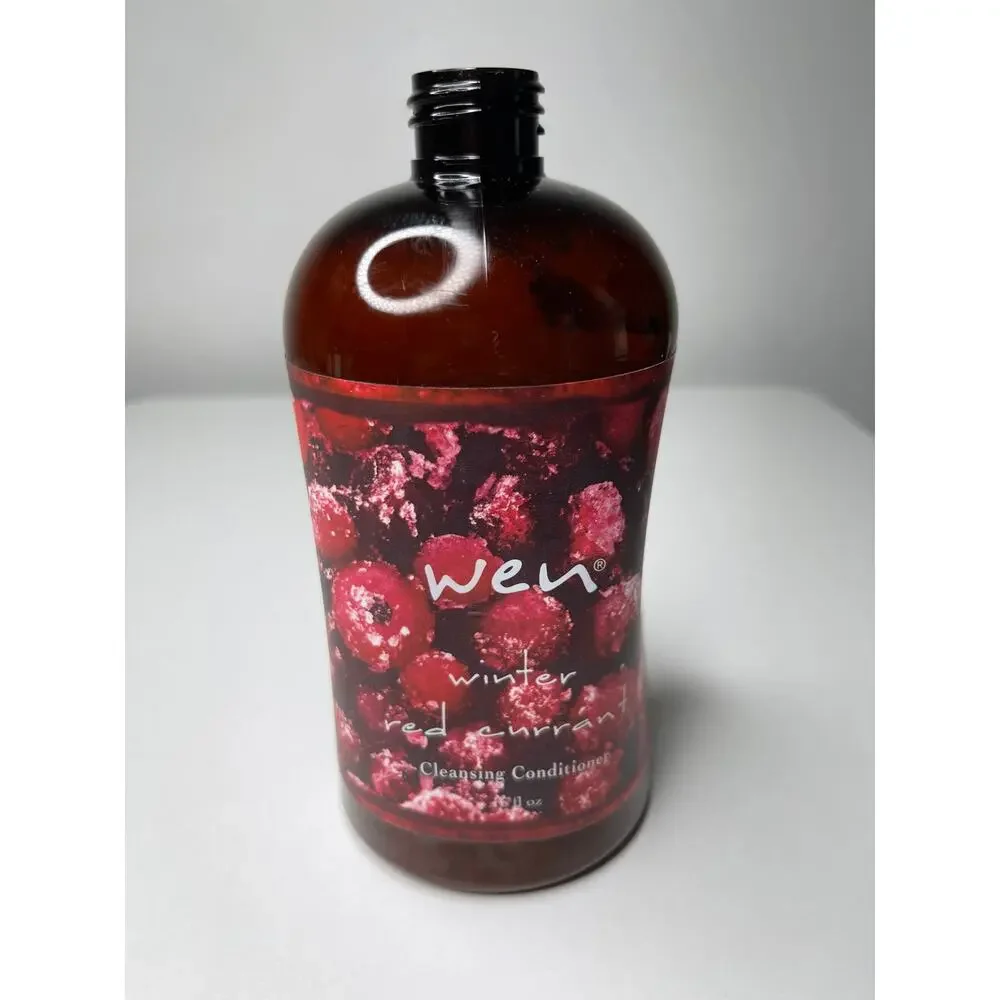 Wen Cleaning Conditioner, Winter Red Currant 16oz Bottle, Limited Edition Sealed